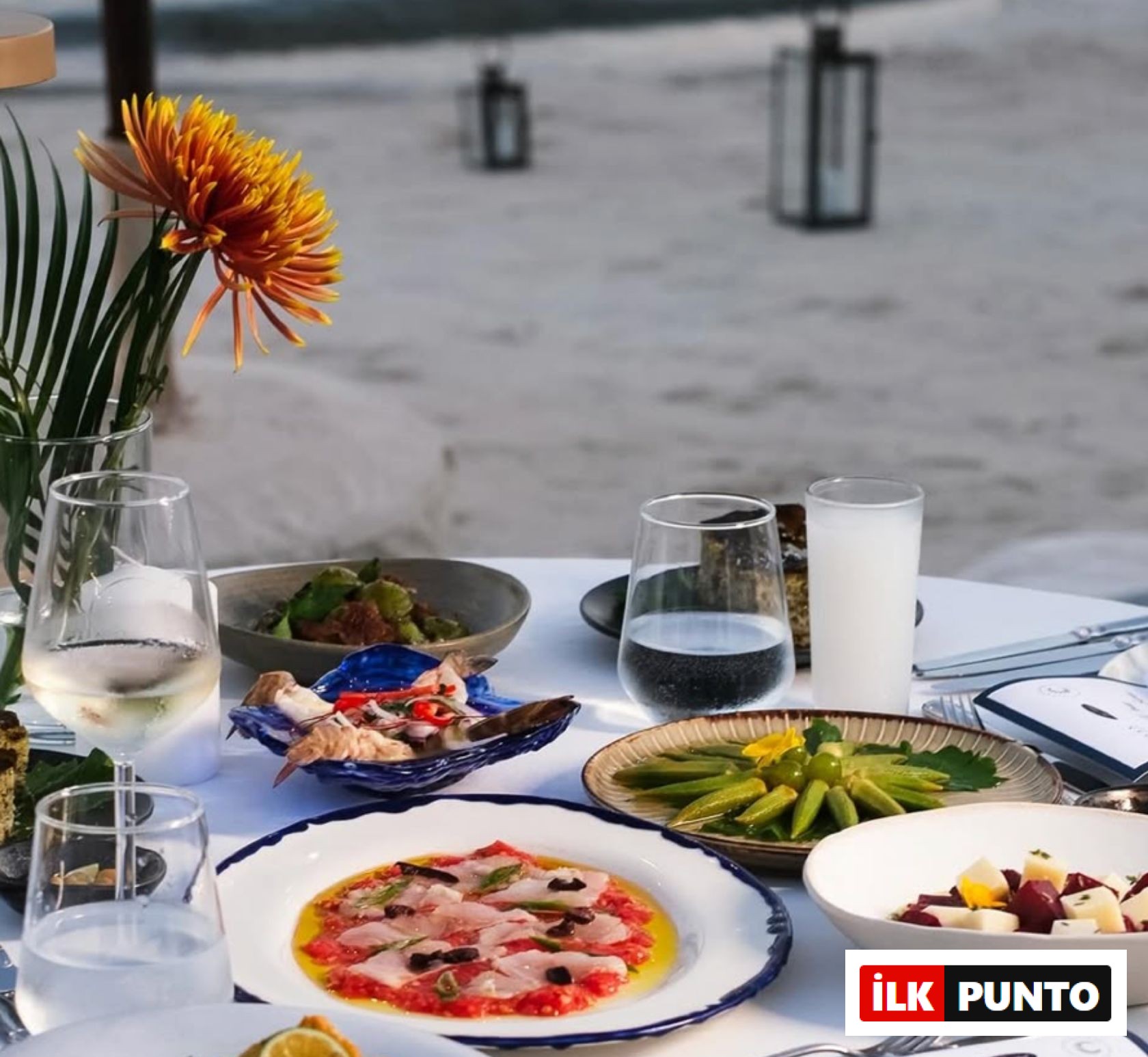 Bay Nihat Cunda Ayvalık, meze sofrası