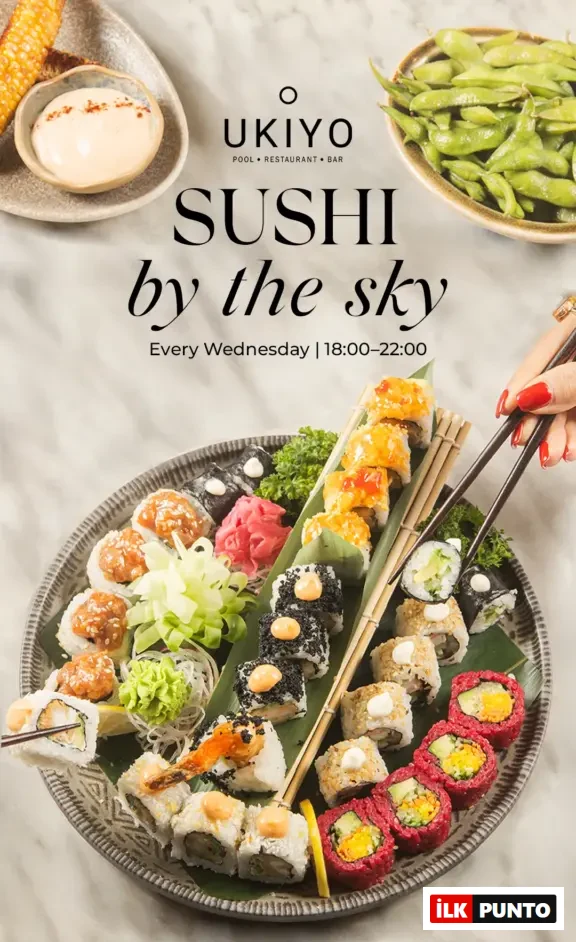 Şehrin Üzerinde Bir Akşam: Ukiyo’da “Sushi by the Sky” Deneyimi
