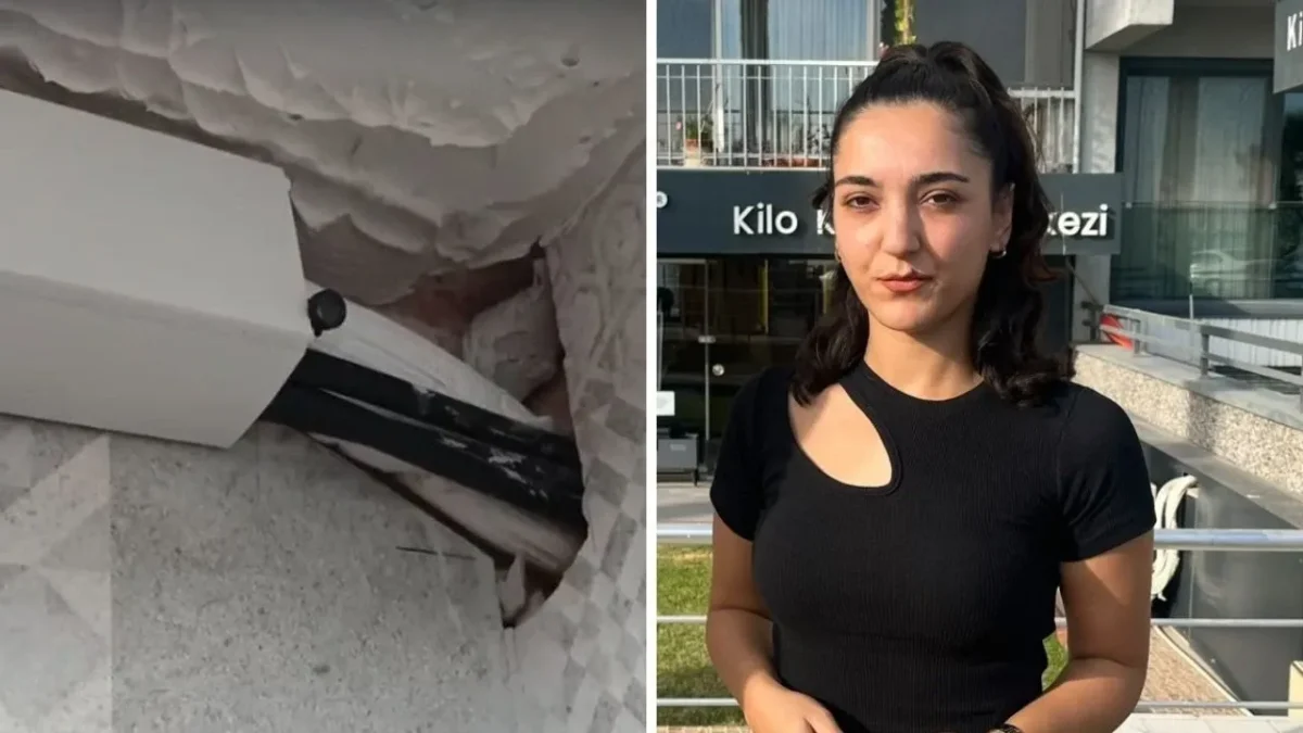 Spor salonunun duşunda gizli kamera bulundu