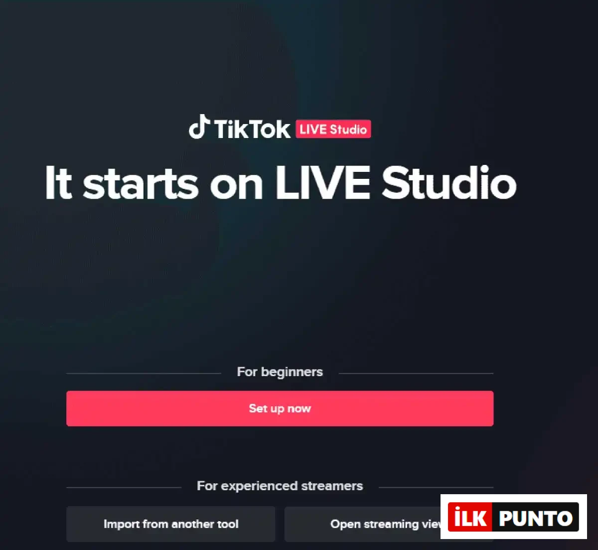 TikTok Live Studio