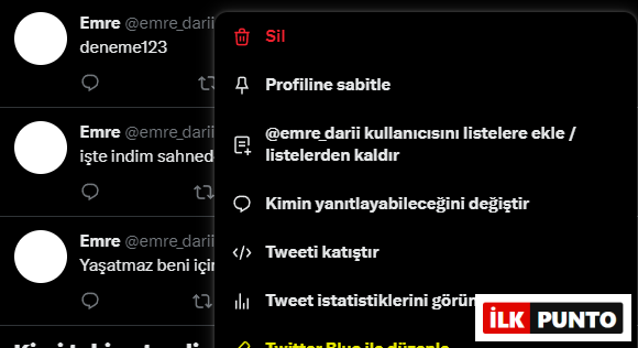 Atılan Tweet Nasıl Düzenlenir?