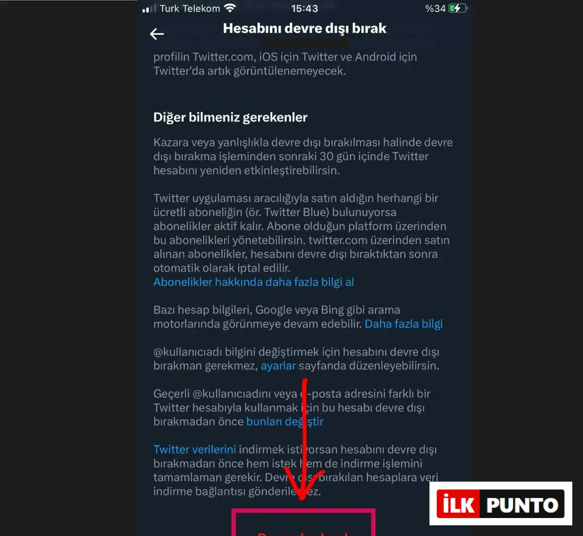Twitter Hesabı Nasıl Silinir?