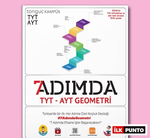 Tonguç Akademi Yayınları – 7 Adımda TYT AYT Geometri Soru Bankası