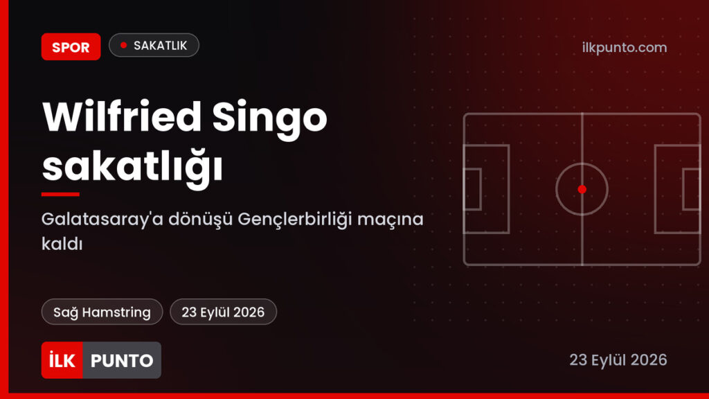 Wilfried Singo sakatlığı haber görseli